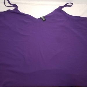 Torrid Sheer Flowy Dress tank